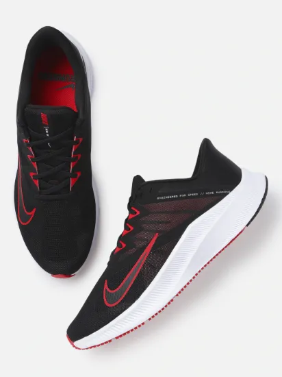 Men Black QUEST 3 Running Shoes